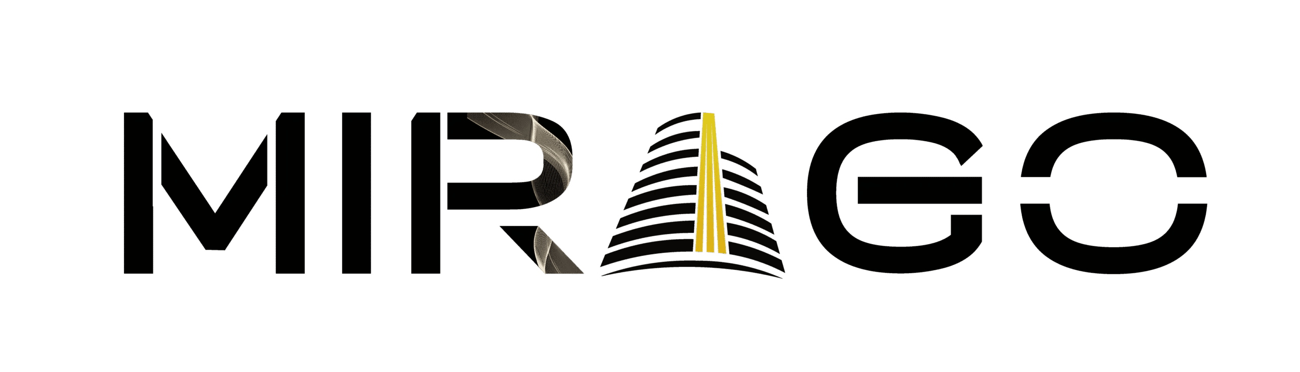 Logo principal MIRAGO HOTELS en version clara